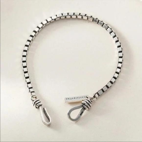 CHAIN 925 STERLING SILVER BRACELET - Picture 3 of 8